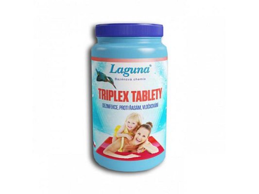 Multifunkční tablety pro chlorovou dezinfekci bazénové vody LAGUNA 3v1 Triplex Mini 1kg