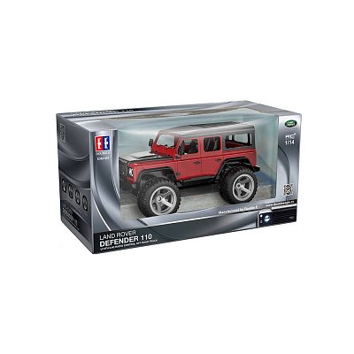 Auto na dálkové ovládání 1:14 červené Land Rover Defender