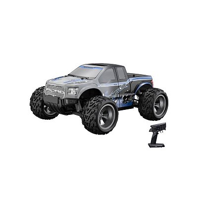 Modré auto na dálkové ovládání s LED Ford F-150 Raptor 1:18