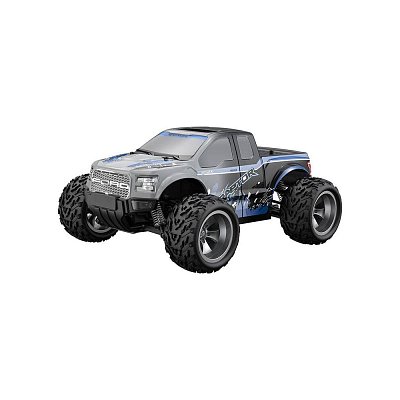 Modré auto na dálkové ovládání s LED Ford F-150 Raptor 1:18