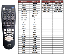 JVC LP20337-013 náhradní dálkový ovladač jiného vzhledu