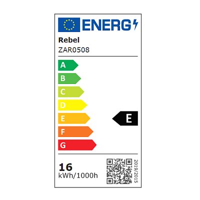 Žárovka LED E27 16W A65 REBEL bílá přírodní ZAR0508