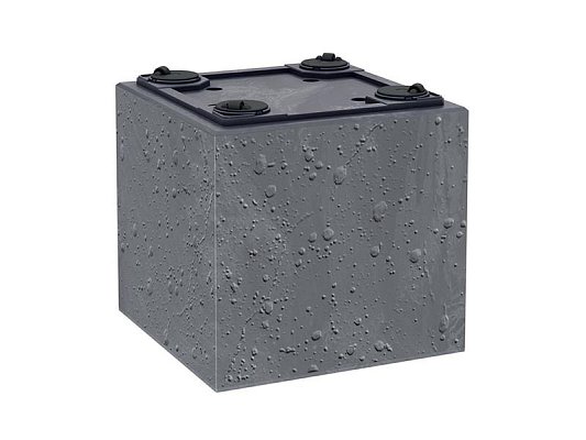 Květináč SIERRA CASE BETON EFFECT marengo 57,7cm