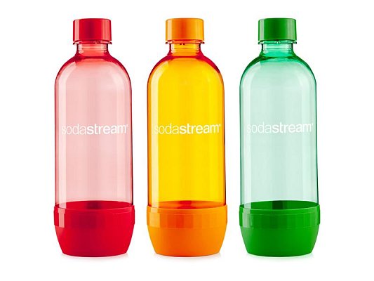 Láhev SodaStream TriPack Orange/Red/Green