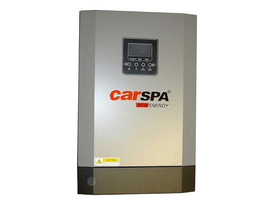 Měnič napětí hybridní CARSPA MKS3.5K, DC/AC 24V/3500W, regulátor MPPT