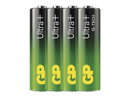 Baterie AA (R6) alkalická GP Ultra Plus 4ks