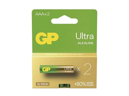 Baterie AAA (R03) alkalická GP Ultra 2ks