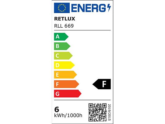 Žárovka LED G9 6W bílá teplá RETLUX RLL 669