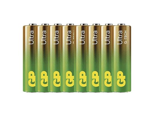 Baterie AA (R6) alkalická GP Ultra 8ks