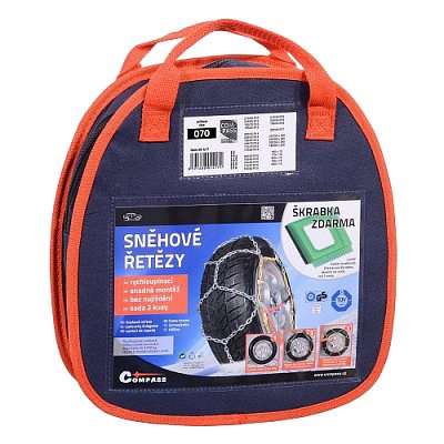 Řetězy sněhové COMPASS X70 NYLON BAG