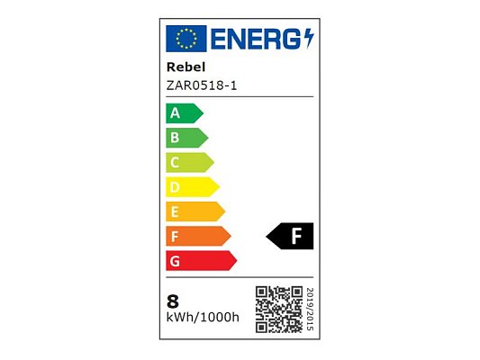 Žárovka LED E27 8W G45 REBEL bílá přírodní ZAR0518-1