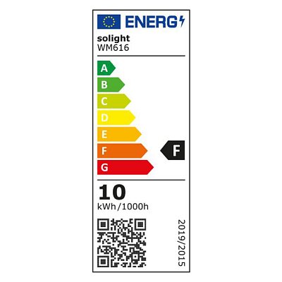 LED COB světelný pás 12V IP44 max.10W/m bílá teplá (cívka 5m) SOLIGHT WM616