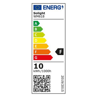 LED COB světelný pás 12V IP44 max.10W/m bílá studená (cívka 5m) SOLIGHT WM618