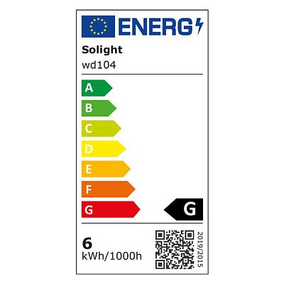 LED panel SOLIGHT WD104 6W