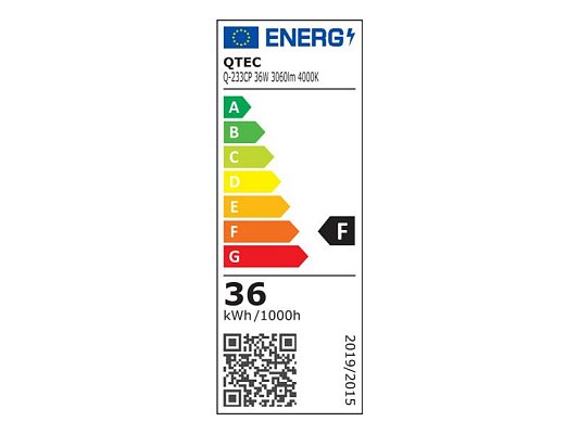 Svítidlo stropní QTEC Q-233CP 36W