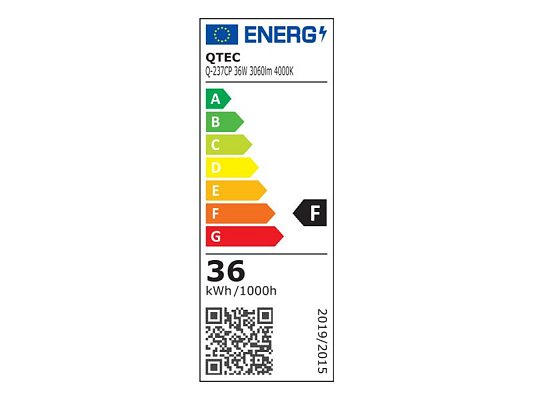 Svítidlo stropní QTEC Q-237CP 36W