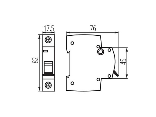 Jistič 6A KANLUX KMB6-B6/1 23144