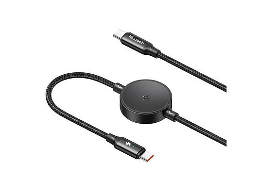 Kabel MCDODO CA-4170 USB-C 1,5m Black + nabíječka na Samsung Watch