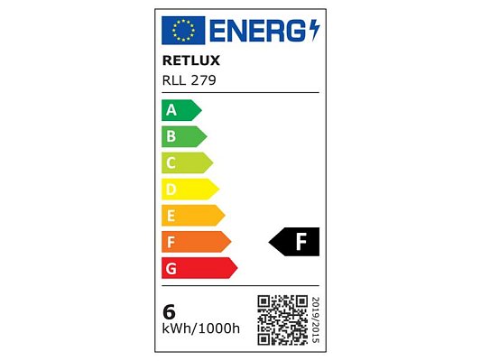 Žárovka LED E14 6W R50 SPOT bílá teplá RETLUX RLL 279