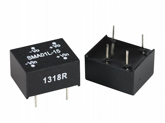 DC/DC měnič MEAN WELL SMA01L-15 (SMA01L-15)