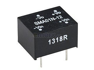 DC/DC měnič MEAN WELL SMA01N-12 (SMA01N-12)