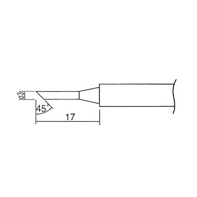 Hrot N1-36 pr.3.0mm (ZD-929C,ZD-931)