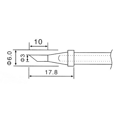 Hrot N4-3/ZD415 pr.3.0mm (ZD-912,ZD-916,ZD-917)