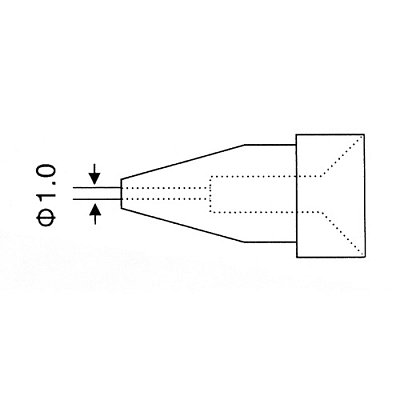 Hrot N5-1/ZD552,ZD-553T pr.1.0mm (ZD-917,ZD-8917B)