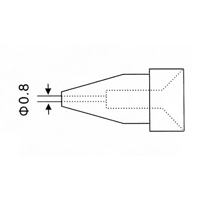 Hrot N5-2/ZD552,ZD-553T pr.0.8mm (ZD-917,ZD-8917B)