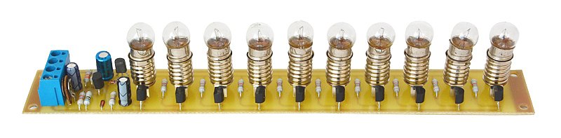 Stavebnice PT013 Žárovkový indikátor vybuzení - RETRO EDICE