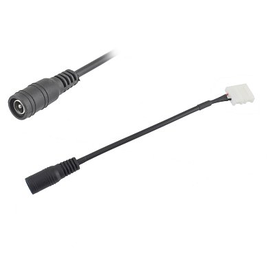 Kabelová propojka CLIP-DC2,1mm 8mm (SE-DCfemale-8mm)