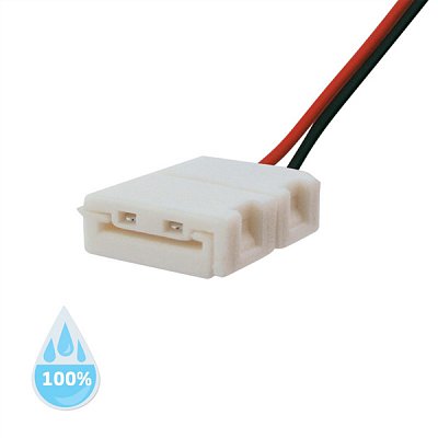 Konektor nepájivý pro LED pásky 5050 30,60LED/m o šířce 10mm s vodičem, voděodolný IP68