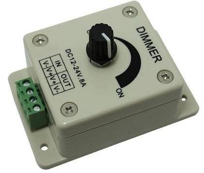 Stmívač LED Dimmer 12-24V (SE- XDIMMER-1CH-LV 12-24V)